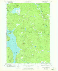 Carry Falls Reservoir New York Historical topographic map, 1:24000 scale, 7.5 X 7.5 Minute, Year 1970