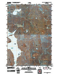 Carry Falls Reservoir New York Historical topographic map, 1:24000 scale, 7.5 X 7.5 Minute, Year 2010