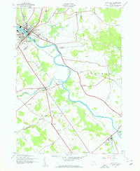Carthage New York Historical topographic map, 1:24000 scale, 7.5 X 7.5 Minute, Year 1943