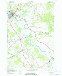 Carthage New York Historical topographic map, 1:24000 scale, 7.5 X 7.5 Minute, Year 1943