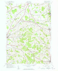 Cassville New York Historical topographic map, 1:24000 scale, 7.5 X 7.5 Minute, Year 1943