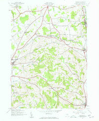 Cassville New York Historical topographic map, 1:24000 scale, 7.5 X 7.5 Minute, Year 1943