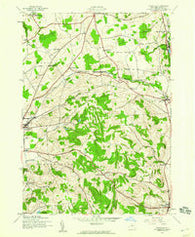 Cassville New York Historical topographic map, 1:24000 scale, 7.5 X 7.5 Minute, Year 1943