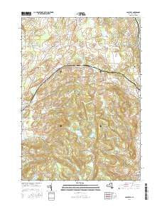 Cassville New York Current topographic map, 1:24000 scale, 7.5 X 7.5 Minute, Year 2016
