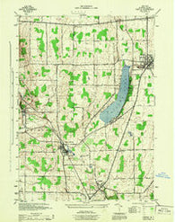 Castile New York Historical topographic map, 1:31680 scale, 7.5 X 7.5 Minute, Year 1944