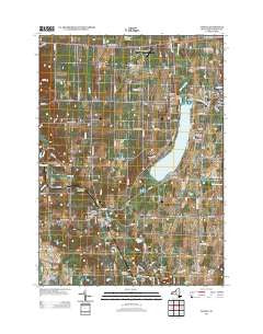 Castile New York Historical topographic map, 1:24000 scale, 7.5 X 7.5 Minute, Year 2013