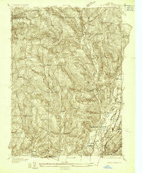 Castle Creek New York Historical topographic map, 1:24000 scale, 7.5 X 7.5 Minute, Year 1934