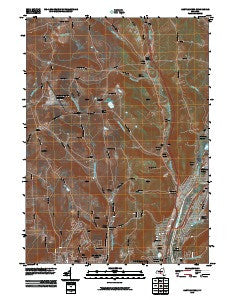 Castle Creek New York Historical topographic map, 1:24000 scale, 7.5 X 7.5 Minute, Year 2010