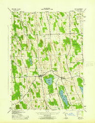 Cato New York Historical topographic map, 1:31680 scale, 7.5 X 7.5 Minute, Year 1943