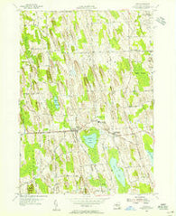 Cato New York Historical topographic map, 1:24000 scale, 7.5 X 7.5 Minute, Year 1954