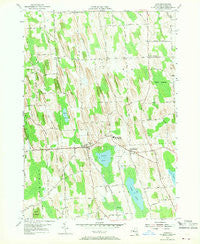 Cato New York Historical topographic map, 1:24000 scale, 7.5 X 7.5 Minute, Year 1954