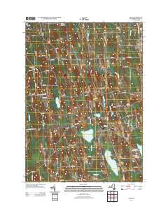 Cato New York Historical topographic map, 1:24000 scale, 7.5 X 7.5 Minute, Year 2013