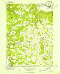 Caton New York Historical topographic map, 1:24000 scale, 7.5 X 7.5 Minute, Year 1953