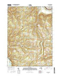 Caton New York Current topographic map, 1:24000 scale, 7.5 X 7.5 Minute, Year 2016