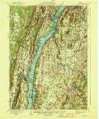 Catskill New York Historical topographic map, 1:62500 scale, 15 X 15 Minute, Year 1938