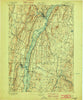 Catskill New York Historical topographic map, 1:62500 scale, 15 X 15 Minute, Year 1895