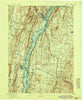 Catskill New York Historical topographic map, 1:62500 scale, 15 X 15 Minute, Year 1895