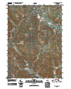 Cattaraugus New York Historical topographic map, 1:24000 scale, 7.5 X 7.5 Minute, Year 2010