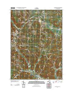 Cattaraugus New York Historical topographic map, 1:24000 scale, 7.5 X 7.5 Minute, Year 2013
