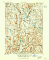 Cazenovia New York Historical topographic map, 1:62500 scale, 15 X 15 Minute, Year 1897