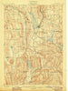 Cazenovia New York Historical topographic map, 1:62500 scale, 15 X 15 Minute, Year 1899