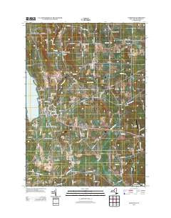 Cazenovia New York Historical topographic map, 1:24000 scale, 7.5 X 7.5 Minute, Year 2013