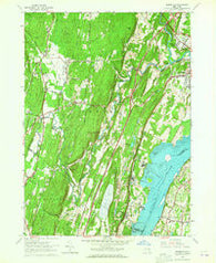 Cementon New York Historical topographic map, 1:24000 scale, 7.5 X 7.5 Minute, Year 1963