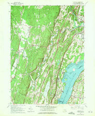 Cementon New York Historical topographic map, 1:24000 scale, 7.5 X 7.5 Minute, Year 1963