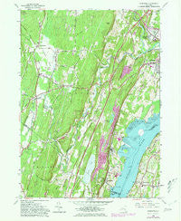 Cementon New York Historical topographic map, 1:24000 scale, 7.5 X 7.5 Minute, Year 1963