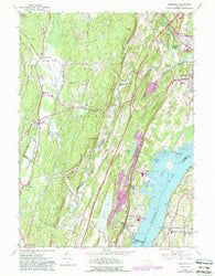 Cementon New York Historical topographic map, 1:24000 scale, 7.5 X 7.5 Minute, Year 1963