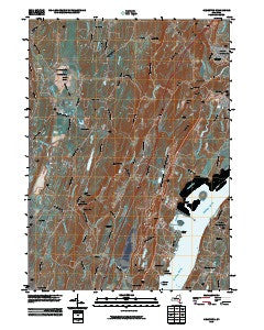 Cementon New York Historical topographic map, 1:24000 scale, 7.5 X 7.5 Minute, Year 2010