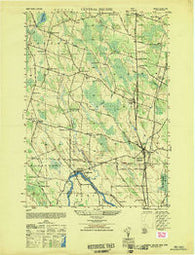 Central Square New York Historical topographic map, 1:25000 scale, 7.5 X 7.5 Minute, Year 1949