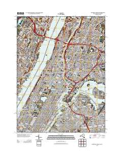 Central Park New York Historical topographic map, 1:24000 scale, 7.5 X 7.5 Minute, Year 2013