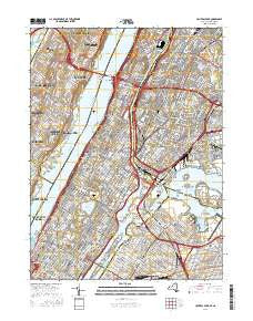 Central Park New York Current topographic map, 1:24000 scale, 7.5 X 7.5 Minute, Year 2016