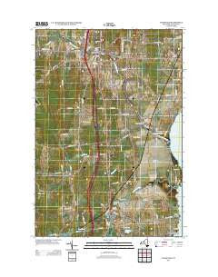 Champlain New York Historical topographic map, 1:24000 scale, 7.5 X 7.5 Minute, Year 2013