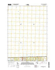 Champlain OE N New York Current topographic map, 1:24000 scale, 7.5 X 7.5 Minute, Year 2016