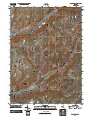 Charlotteville New York Historical topographic map, 1:24000 scale, 7.5 X 7.5 Minute, Year 2010