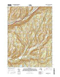 Charlotteville New York Current topographic map, 1:24000 scale, 7.5 X 7.5 Minute, Year 2016