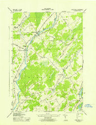 Chase Mills New York Historical topographic map, 1:31680 scale, 7.5 X 7.5 Minute, Year 1943