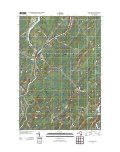 Chase Mills New York Historical topographic map, 1:24000 scale, 7.5 X 7.5 Minute, Year 2013