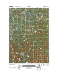 Chasm Falls New York Historical topographic map, 1:24000 scale, 7.5 X 7.5 Minute, Year 2013