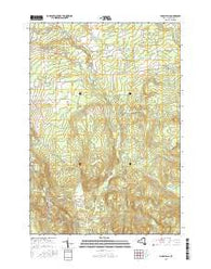 Chasm Falls New York Current topographic map, 1:24000 scale, 7.5 X 7.5 Minute, Year 2016