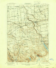 Chateaugay New York Historical topographic map, 1:62500 scale, 15 X 15 Minute, Year 1915