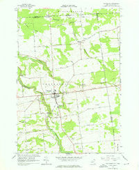 Chateaugay New York Historical topographic map, 1:24000 scale, 7.5 X 7.5 Minute, Year 1964