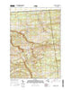 Chateaugay New York Current topographic map, 1:24000 scale, 7.5 X 7.5 Minute, Year 2016