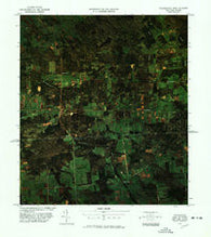 Chateaugay Port of Entry New York Historical topographic map, 1:25000 scale, 7.5 X 7.5 Minute, Year 1977