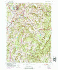 Chatham New York Historical topographic map, 1:24000 scale, 7.5 X 7.5 Minute, Year 1953