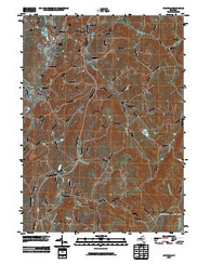 Chatham New York Historical topographic map, 1:24000 scale, 7.5 X 7.5 Minute, Year 2010