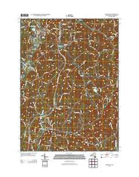 Chatham New York Historical topographic map, 1:24000 scale, 7.5 X 7.5 Minute, Year 2013