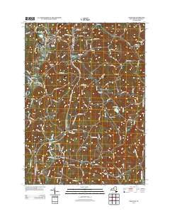 Chatham New York Historical topographic map, 1:24000 scale, 7.5 X 7.5 Minute, Year 2013